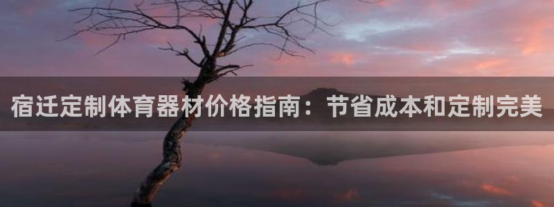 富联娱乐：宿迁定制体育器材价格指南：节省成本和定制完