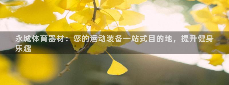 富联娱乐律7O777：永城体育器材：您的运动装备一站