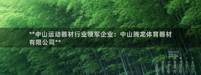 富联平台总代理是谁：**中山运动器材行业领军企业：中