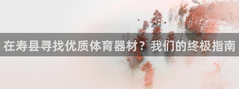 富联大厦：在寿县寻找优质体育器材？我们的终极指南