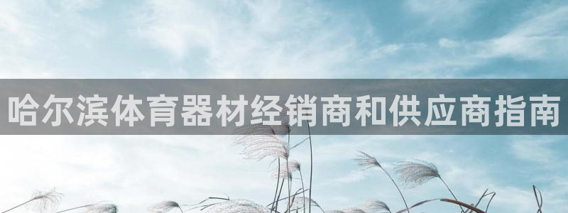 富联娱乐代理怎么做：哈尔滨体育器材经销商和供应商指南