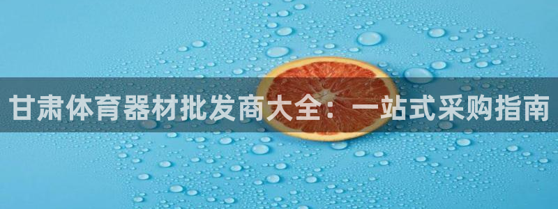 富联集团董事长：甘肃体育器材批发商大全：一站式采购指