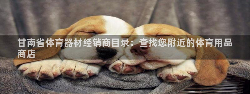 富联平台主管：甘南省体育器材经销商目录：查找您附近的