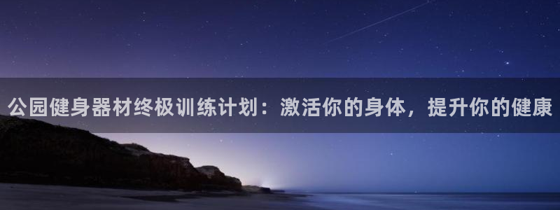 富联娱乐平台能挣到钱吗安全吗：公园健身器材终极训练计