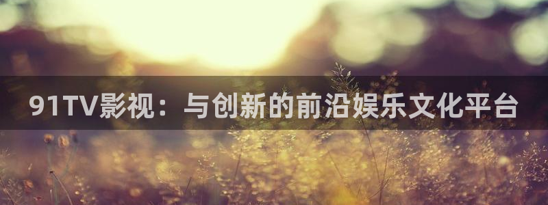 樱桃1：91TV影视：与创新的前沿娱乐文化平台